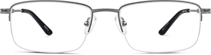 Gray Rectangle Glasses