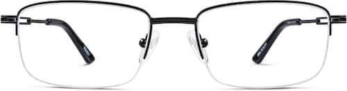 Black Rectangle Glasses