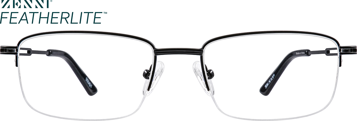 Black Rectangle Glasses