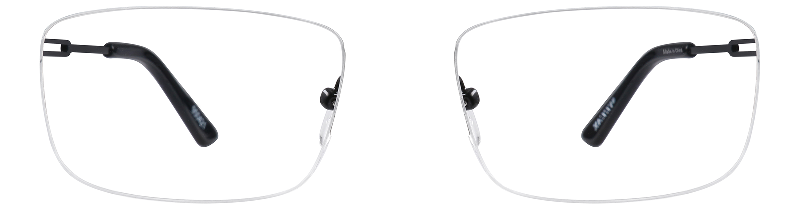 Gray Rectangle Glasses #950412 | Zenni Optical