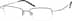 Rectangle Glasses 962612 in Gray
