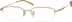 Rectangle Glasses 962814 in Gold