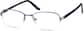Angle view of Oval Glasses 970717 in Purple thumbnail