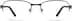 Rectangle Glasses 970721 in Black