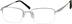 Titanium Rectangle Glasses 974511 in Silver