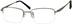 Titanium Rectangle Glasses 974512 in Gray
