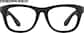 Front view of BYOF Glasses 99105421 in Black thumbnail