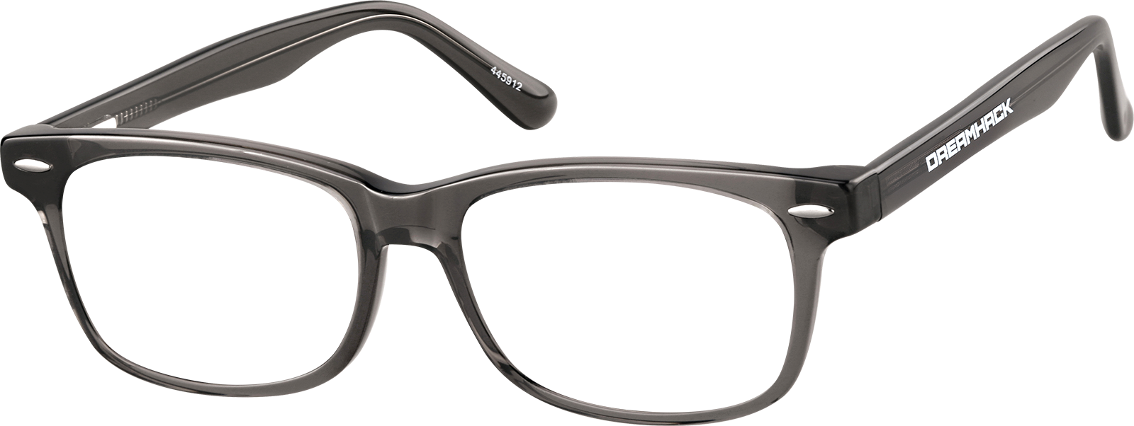 Gray Big LAN Glasses #99105612 | Zenni Optical