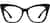 Front view of Pretty Purrfect 99106221 in Black thumbnail
