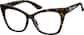 Angle view of Pretty Purrfect Glasses 99106225 in Tortoiseshell thumbnail