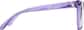 Side view of Digital Diva Glasses 99106317 in Purple thumbnail