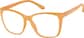 Angle view of Digital Diva Glasses 99106342 in Orange thumbnail