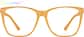 Front view of Digital Diva Glasses 99106342 in Orange thumbnail