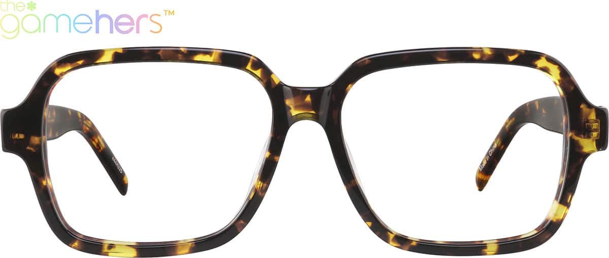 Front view of Leopard Luxe 99106625 in Tortoiseshell