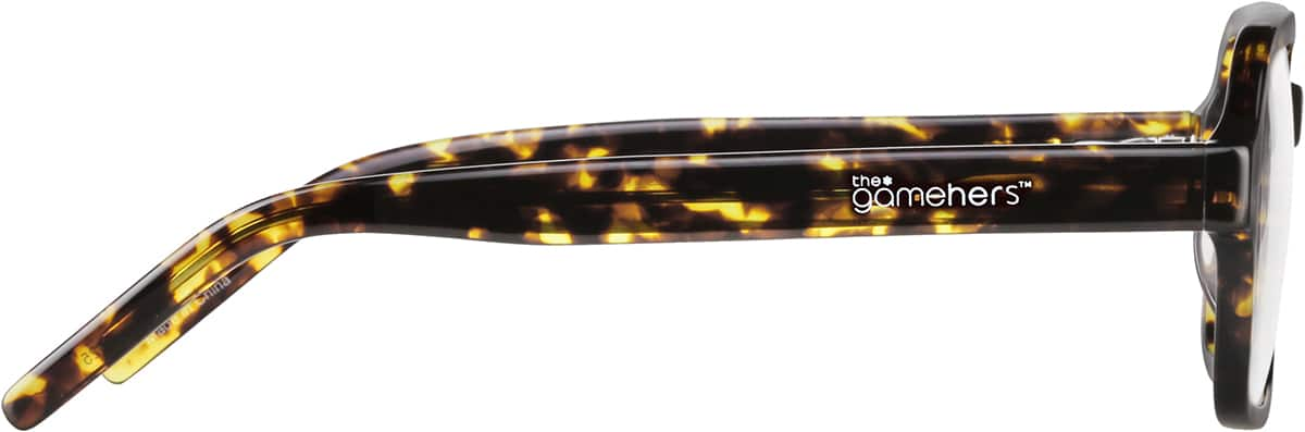 Side view of Leopard Luxe 99106625 in Tortoiseshell