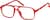 Angle view of TSM HEAT SHIELDS 99107118 in Red thumbnail