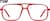 Front view of TSM HEAT SHIELDS 99107118 in Red thumbnail