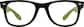 Front view of MVP Moment Glasses 99107624 in Green thumbnail