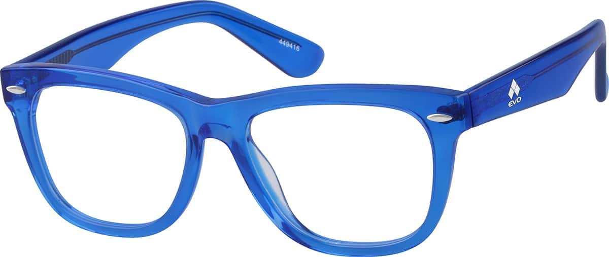 Angle view of Just Frames 99107916 in Blue