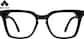 Front view of First to 5 Glasses 99108121 in Black thumbnail