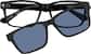 Front view of Ghost Gaming Glasses 99108821 in Black thumbnail