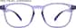 Front view of TG Specs Glasses 99109417 in Purple thumbnail