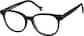Angle view of Charmed Glasses 99111521 in Black thumbnail