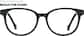 Front view of Charmed Glasses 99111521 in Black thumbnail
