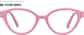 Front view of Candy Crush Glasses 99111719 in Pink thumbnail