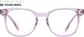 Front view of Dreamer Glasses 99111917 in Purple thumbnail