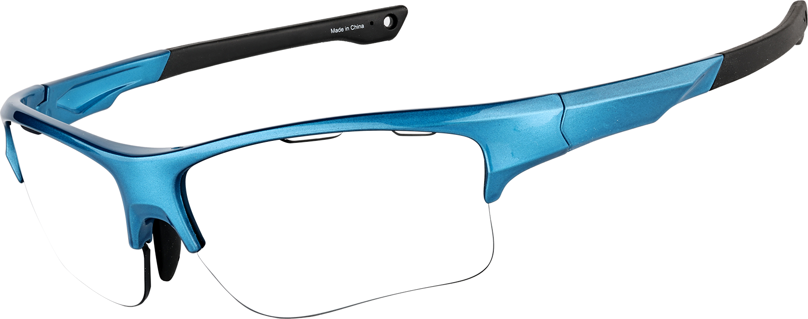 Angle view of Zunnies - Wrap-Around Sports Sunglasses 99112116 in Blue