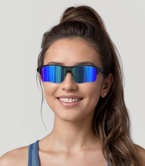 Image of Zunnies - Wrap-Around Sports Sunglasses