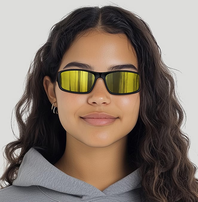 Image of Rectangle Sports Sunglasses