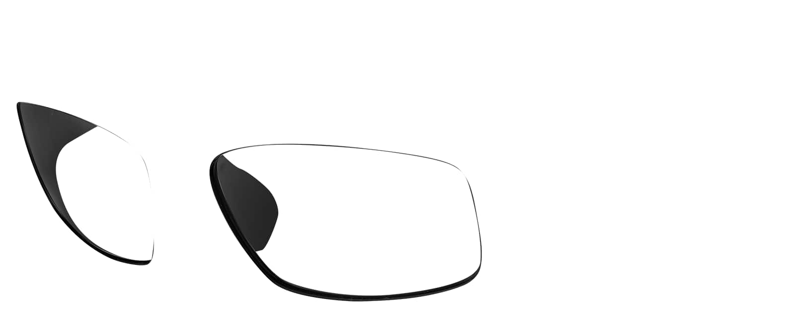 Angle view of Zunnies - Rectangle Sports Sunglasses 99112321 in Black