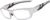 Angle view of Zunnies - Rectangle Sports Sunglasses 99112323 in Clear thumbnail