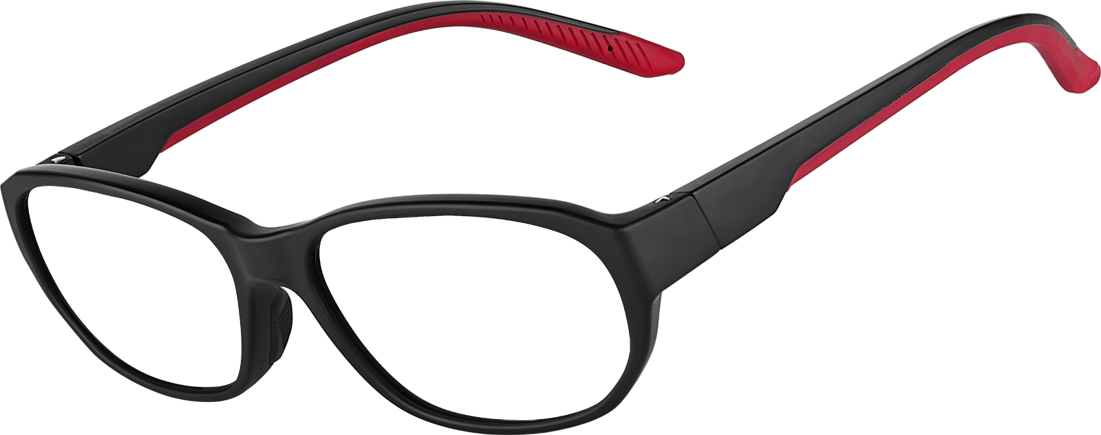 Angle view of Zunnies - Oval Sports Sunglasses 99112521 in Black