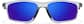 Front view of Zunnies - Rectangle Sports Sunglasses 99112612 in Gray thumbnail