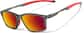 Angle view of Zunnies - Rectangle Sports Sunglasses 99112613 in Gray thumbnail