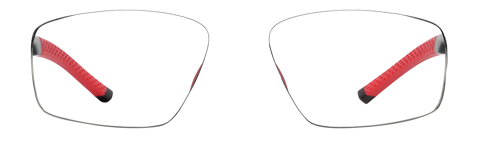 Gray Zunnies - Rectangle Sports Sunglasses #99112613 | Zenni