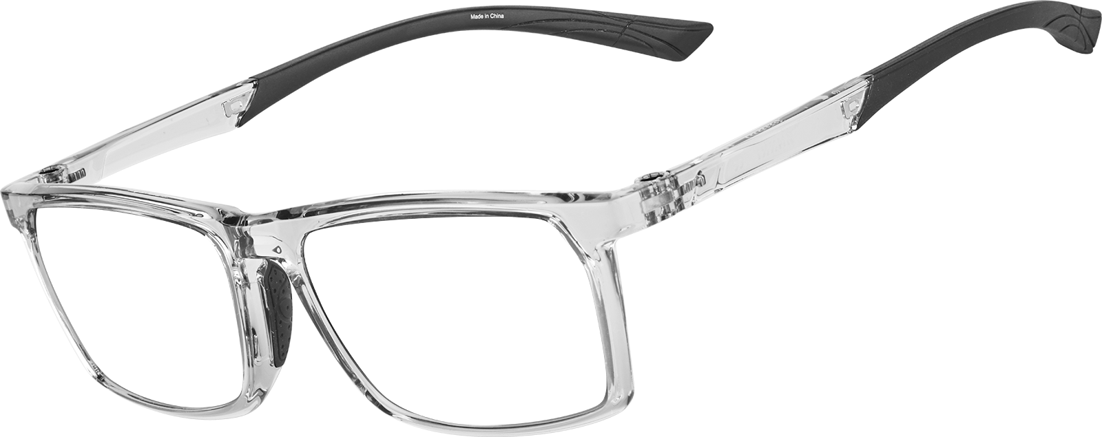 Angle view of Zunnies - Rectangle Sports Sunglasses 99112712 in Gray