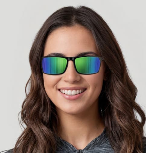 Image of Zunnies - Rectangle Sports Sunglasses