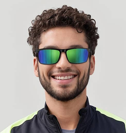 Image of Zunnies - Rectangle Sports Sunglasses