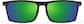 Front view of Zunnies - Rectangle Sports Sunglasses 99112721 in Black thumbnail