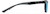 Side view of Zunnies - Rectangle Sports Sunglasses 99112721 in Black thumbnail
