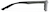 Side view of Zunnies - Rectangle Sports Sunglasses 99112812 in Gray thumbnail