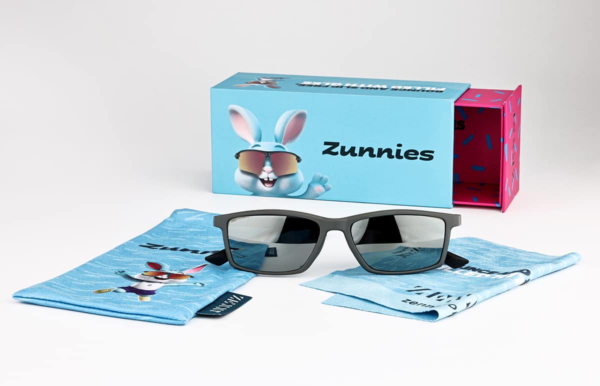 Image of Zunnies - Rectangle Sports Sunglasses