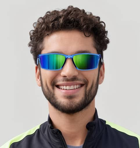 Image of Zunnies - Rectangle Sports Sunglasses