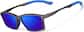 Angle view of Zunnies - Rectangle Sports Sunglasses 99112912 in Gray thumbnail