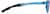 Side view of Zunnies - Rectangle Sports Sunglasses 99112916 in Blue thumbnail