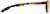 Side view of Zunnies - Rectangle Sports Sunglasses 99112925 in Tortoiseshell thumbnail